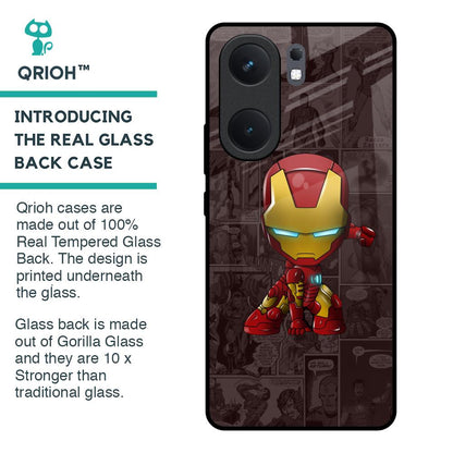 Angry Baby Super Hero Glass Case for IQOO Neo 9 Pro