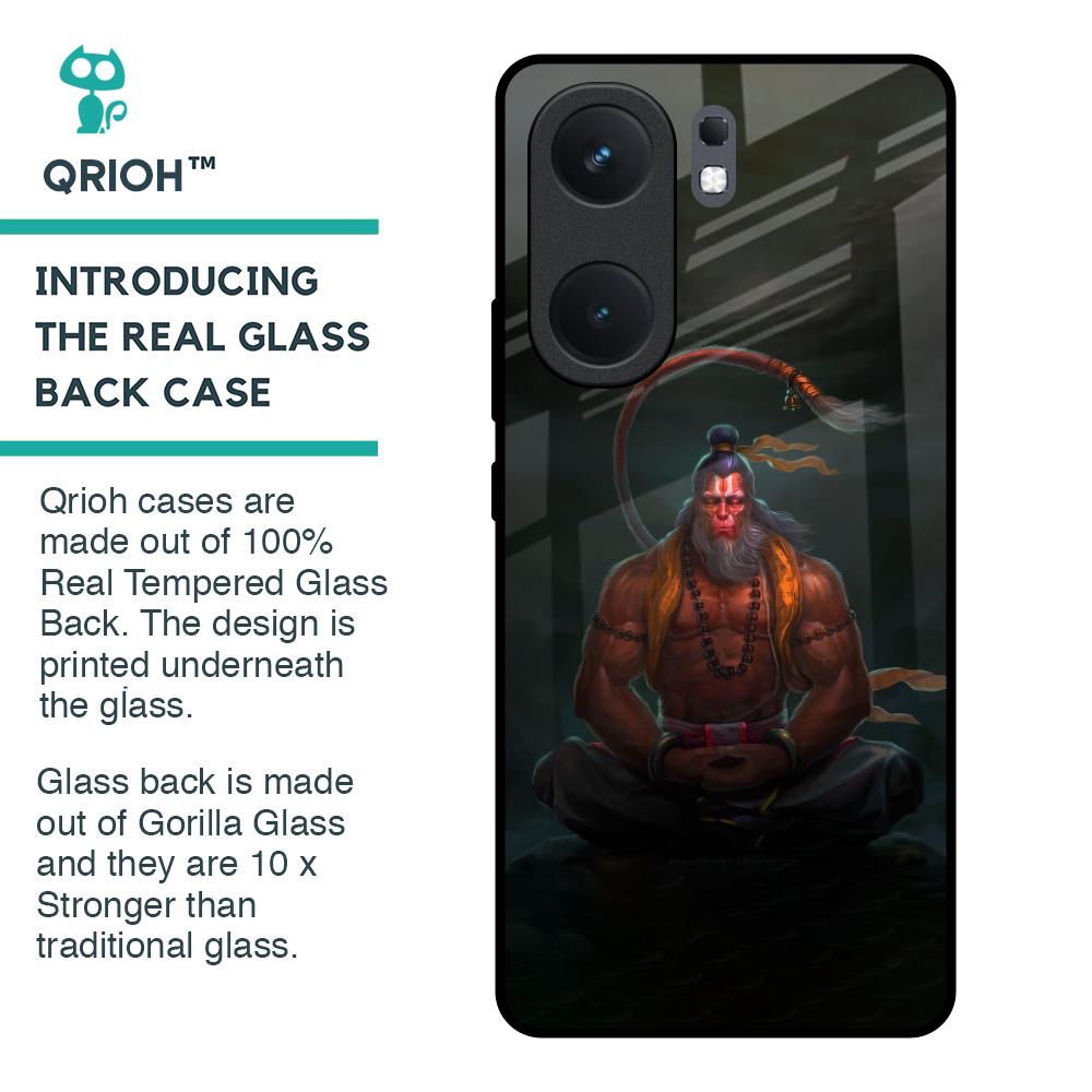 Lord Hanuman Animated Glass Case for IQOO Neo 9 Pro