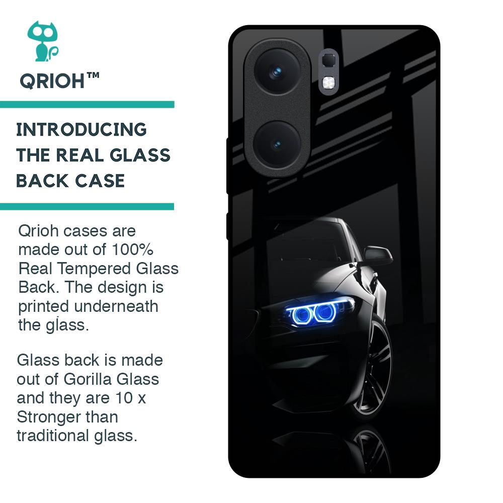 Car In Dark Glass Case for IQOO Neo 9 Pro