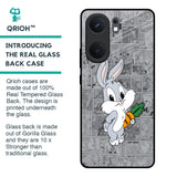 Cute Baby Bunny Glass Case for IQOO Neo 9 Pro