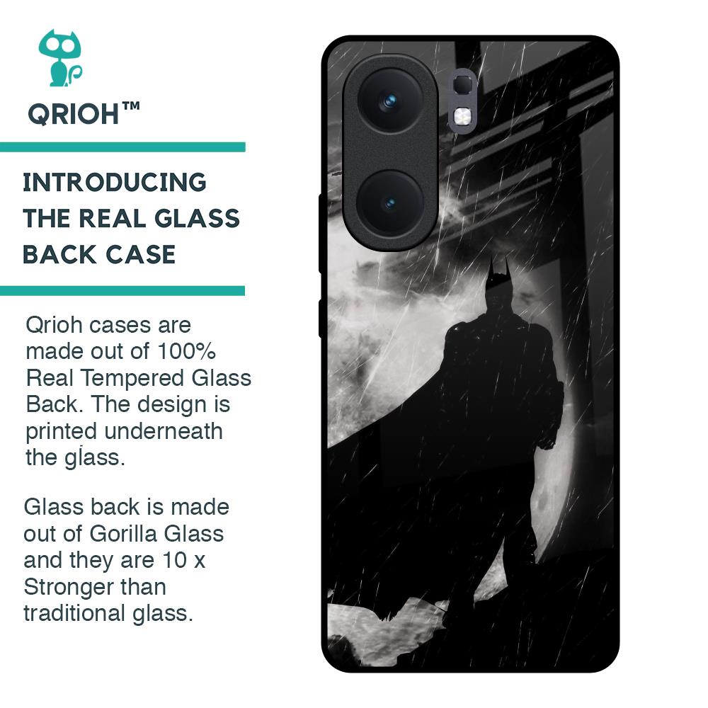 Dark Warrior Hero Glass Case for IQOO Neo 9 Pro