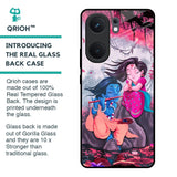 Radha Krishna Art Glass Case for IQOO Neo 9 Pro