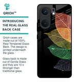 Colorful Leaves Glass Case for IQOO Neo 9 Pro