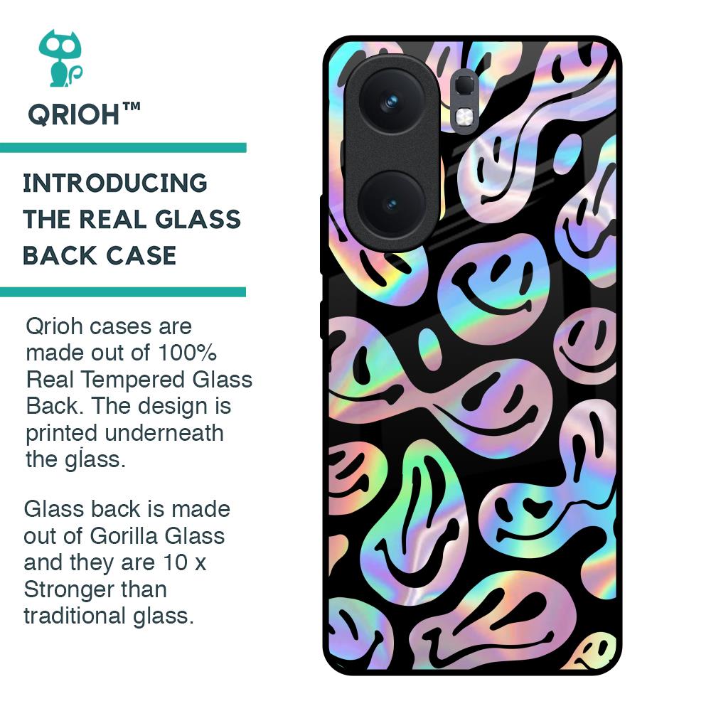 Acid Smile Glass Case for IQOO Neo 9 Pro