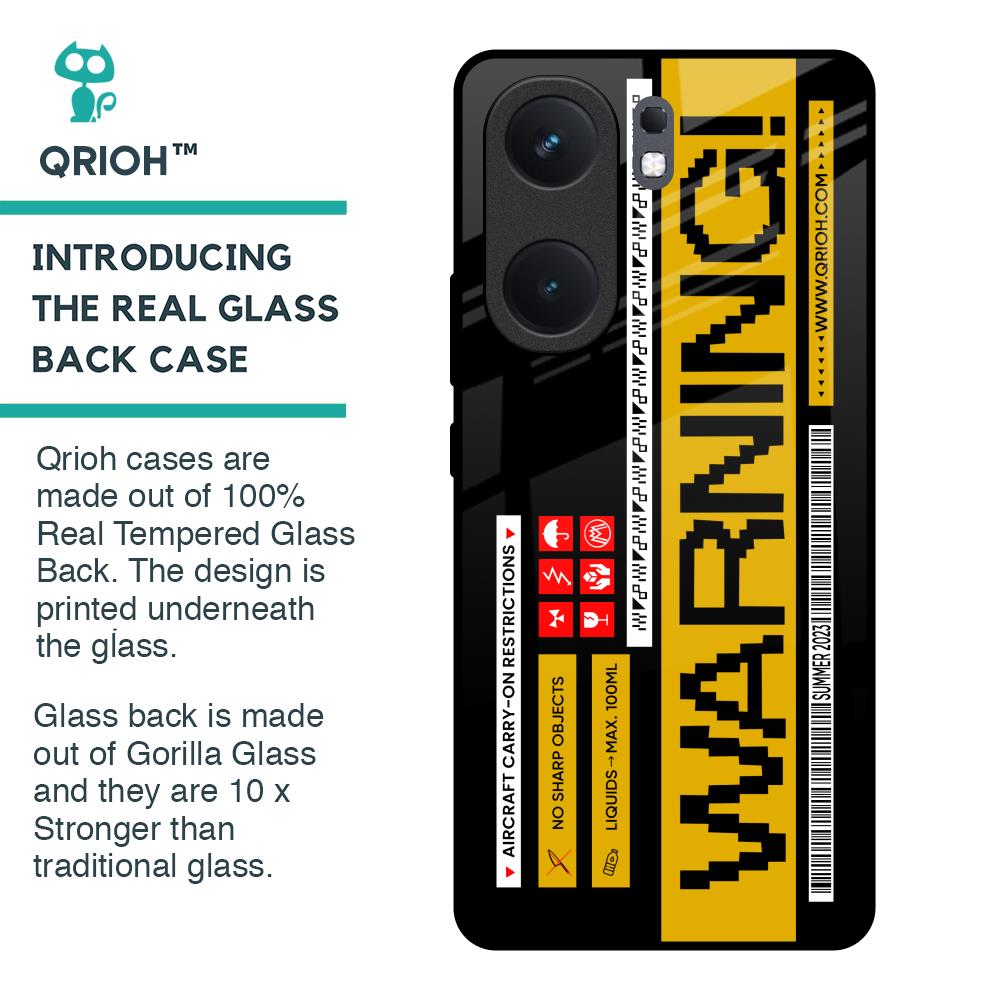 Aircraft Warning Glass Case for IQOO Neo 9 Pro