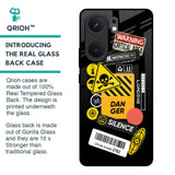 Danger Signs Glass Case for IQOO Neo 9 Pro