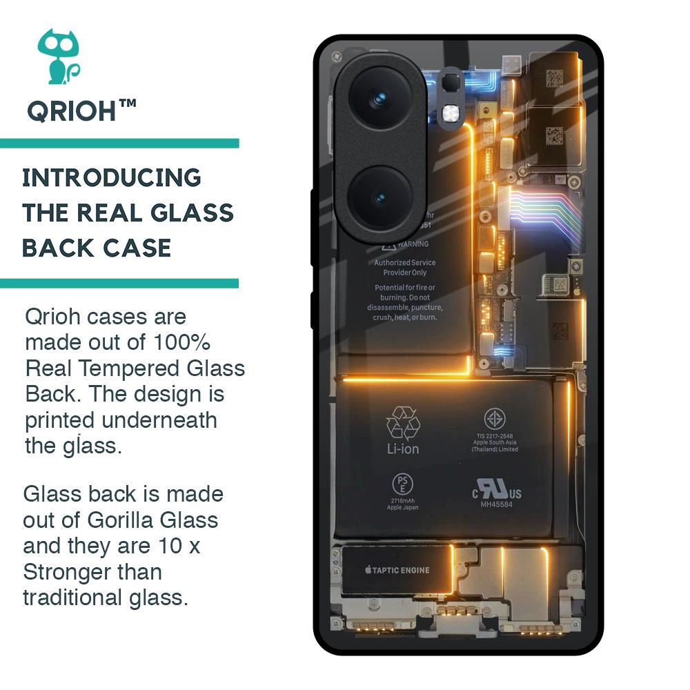 Glow Up Skeleton Glass Case for IQOO Neo 9 Pro