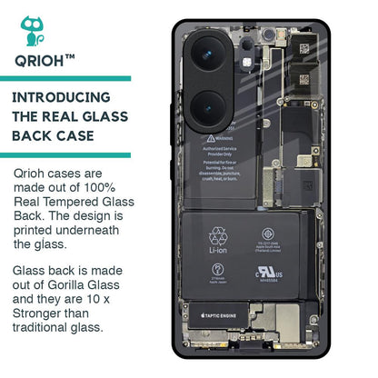 Skeleton Inside Glass Case for IQOO Neo 9 Pro