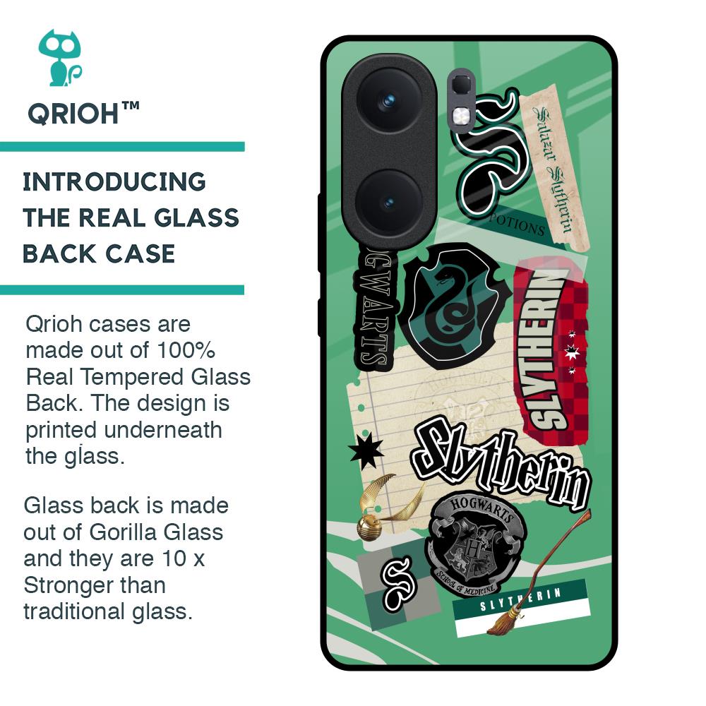 Slytherin Glass Case for IQOO Neo 9 Pro