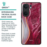 Crimson Ruby Glass Case for IQOO Neo 9 Pro
