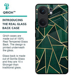 Abstract Green Glass Case For IQOO Neo 9 Pro