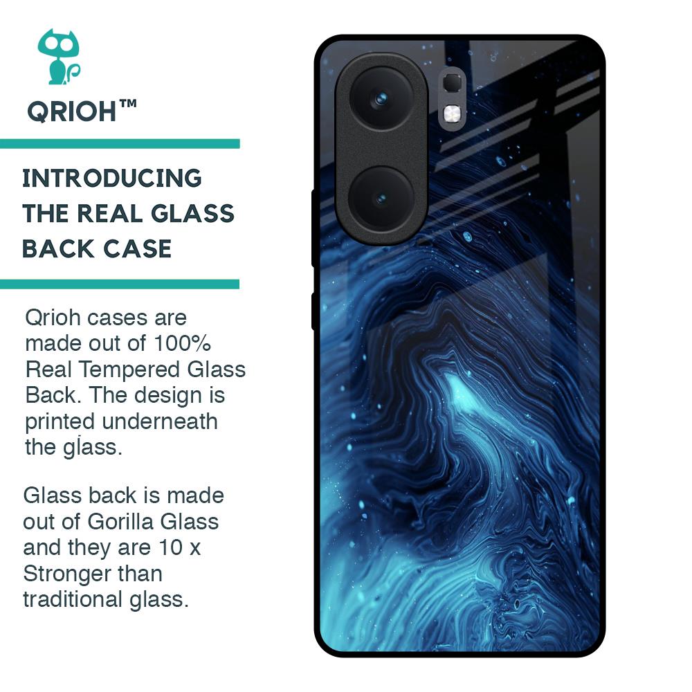 Dazzling Ocean Gradient Glass Case For IQOO Neo 9 Pro