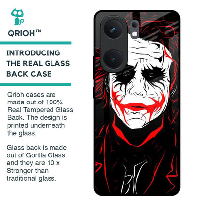 Life In Dark Glass Case For IQOO Neo 9 Pro