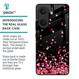 Heart Rain Fall Glass Case For IQOO Neo 9 Pro