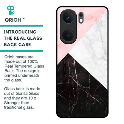 Marble Collage Art Glass Case For IQOO Neo 9 Pro