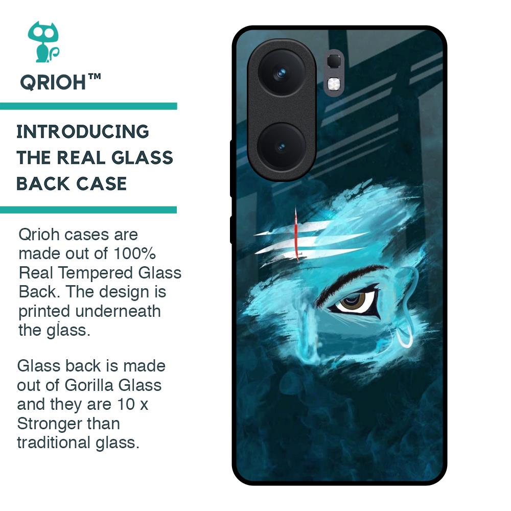 Power Of Trinetra Glass Case For IQOO Neo 9 Pro