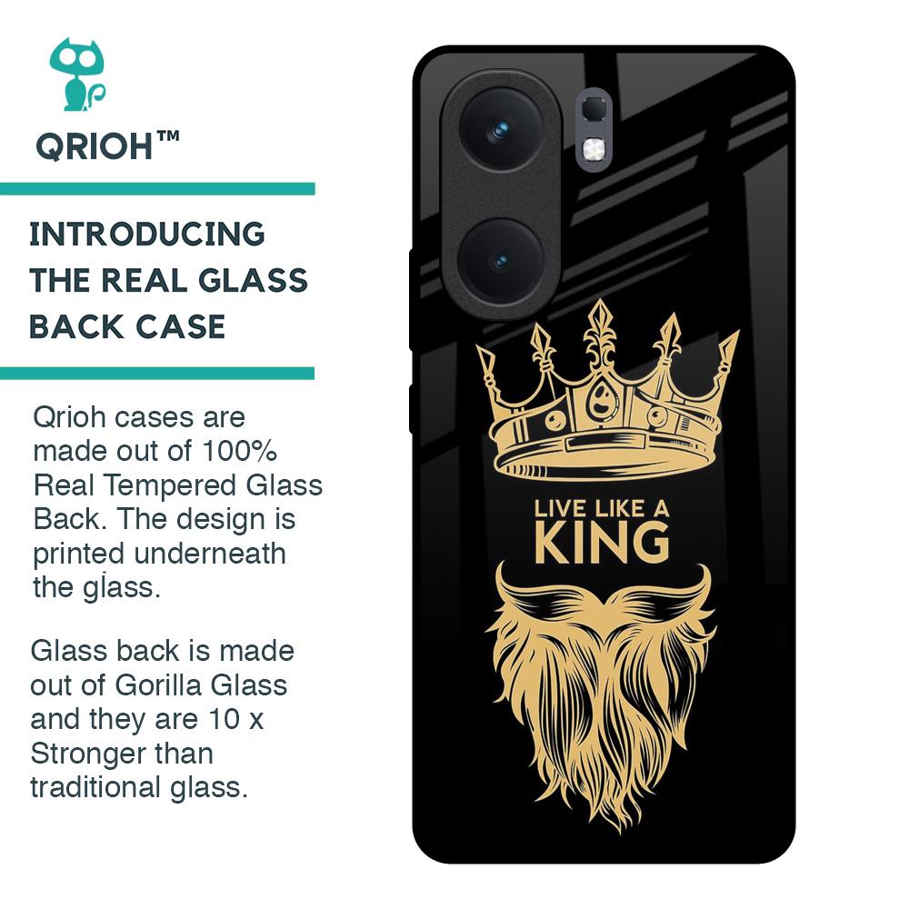 King Life Glass Case For IQOO Neo 9 Pro