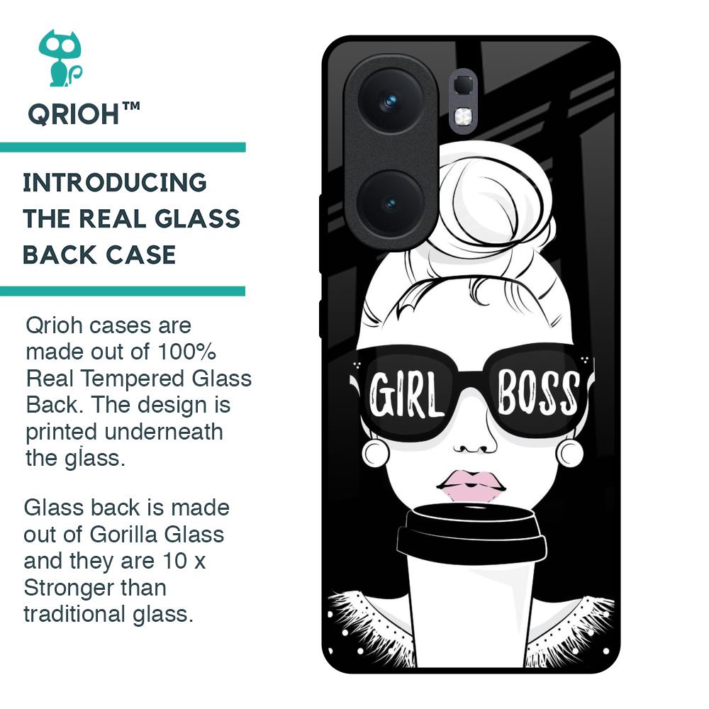 Girl Boss Glass Case For IQOO Neo 9 Pro