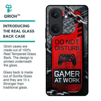 Do No Disturb Glass Case For IQOO Neo 9 Pro