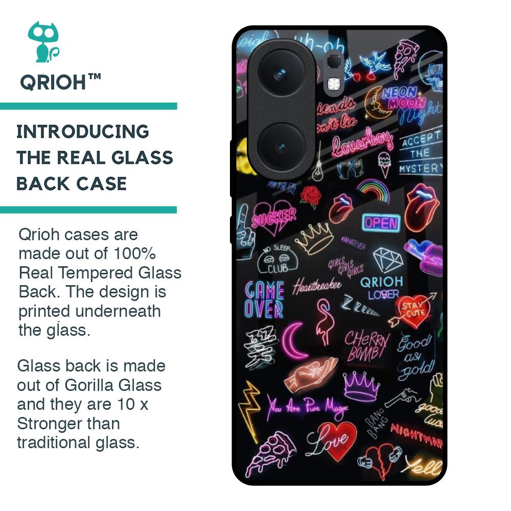 Accept The Mystery Glass Case for IQOO Neo 9 Pro