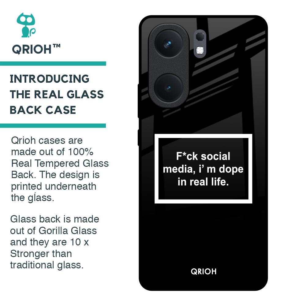 Dope In Life Glass Case for IQOO Neo 9 Pro