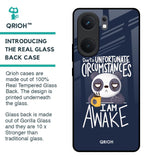 Struggling Panda Glass Case for IQOO Neo 9 Pro