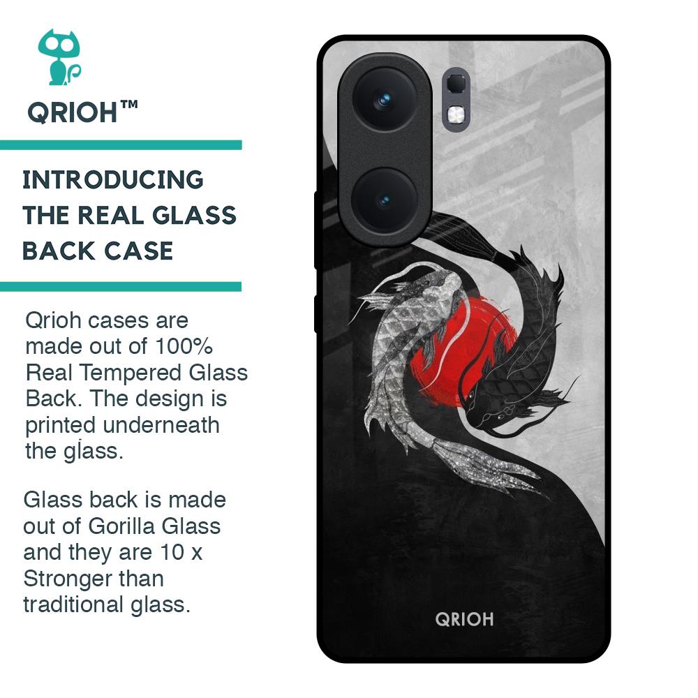 Japanese Art Glass Case for IQOO Neo 9 Pro