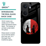 Anime Red Moon Glass Case for IQOO Neo 9 Pro