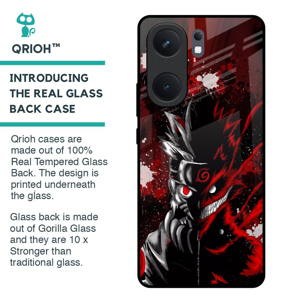 Dark Character Glass Case for IQOO Neo 9 Pro