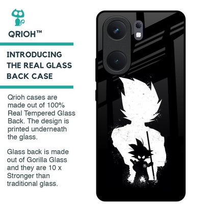 Monochrome Goku Glass Case for IQOO Neo 9 Pro