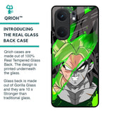 Anime Green Splash Glass Case for IQOO Neo 9 Pro