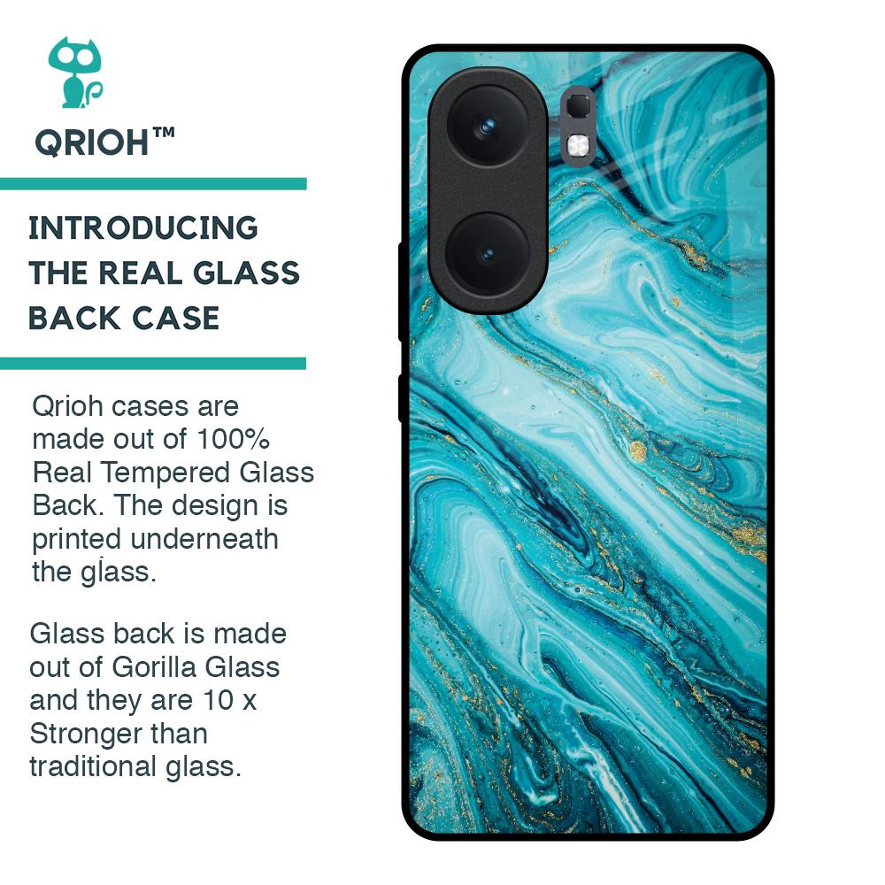 Ocean Marble Glass Case for IQOO Neo 9 Pro