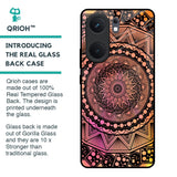Floral Mandala Glass Case for IQOO Neo 9 Pro