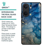 Blue Cool Marble Glass Case for IQOO Neo 9 Pro