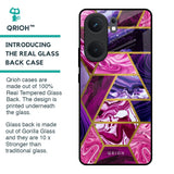 Electroplated Geometric Marble Glass Case for IQOO Neo 9 Pro
