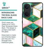 Seamless Green Marble Glass Case for IQOO Neo 9 Pro