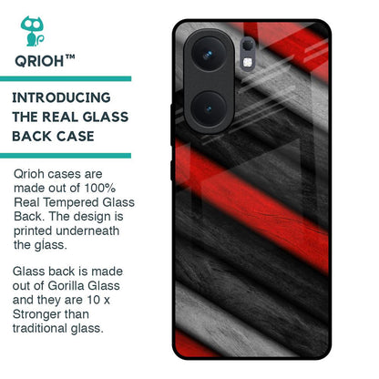 Soft Wooden Texture Glass Case for IQOO Neo 9 Pro