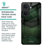 Green Leather Glass Case for IQOO Neo 9 Pro