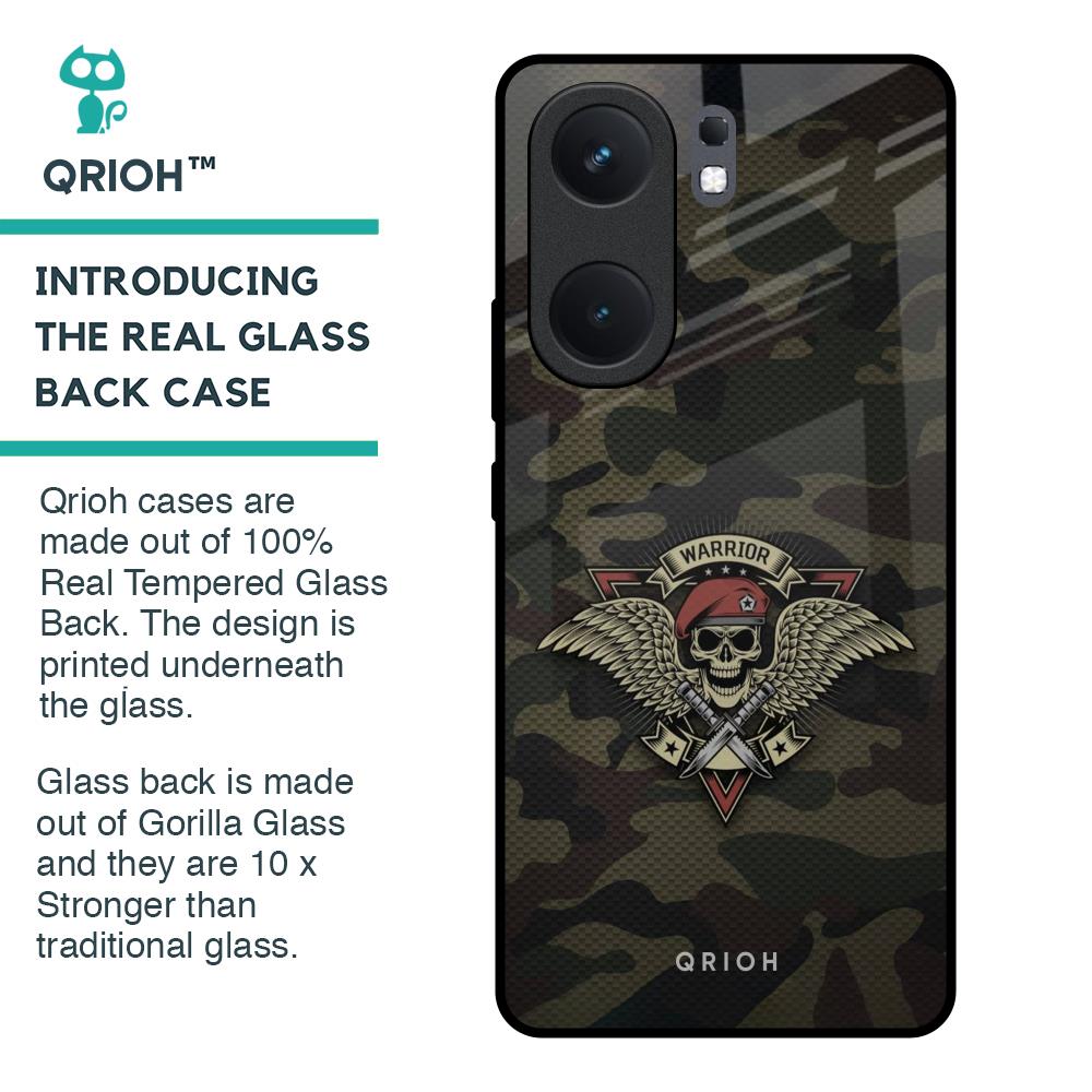 Army Warrior Glass Case for IQOO Neo 9 Pro