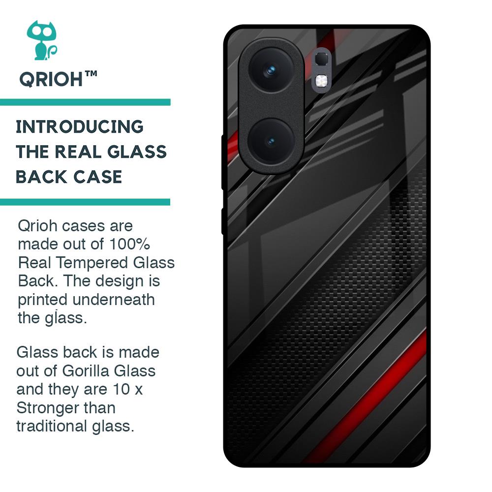 Modern Abstract Glass Case for IQOO Neo 9 Pro