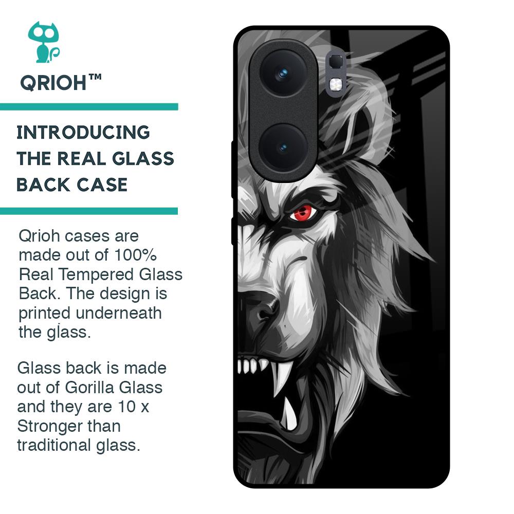 Wild Lion Glass Case for IQOO Neo 9 Pro