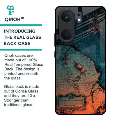 Geographical Map Glass Case for IQOO Neo 9 Pro