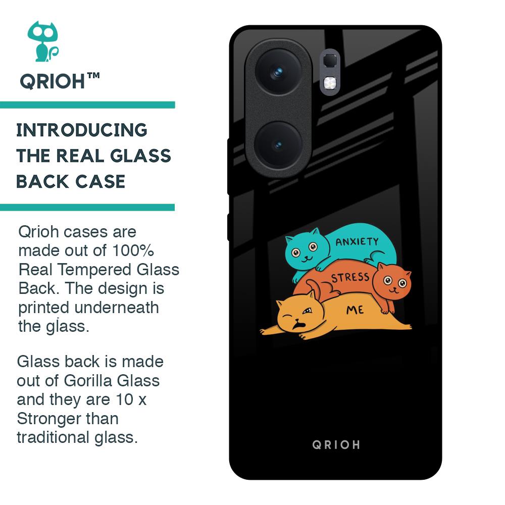 Anxiety Stress Glass Case for IQOO Neo 9 Pro