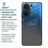 Blue Grey Ombre Glass Case for IQOO Neo 9 Pro