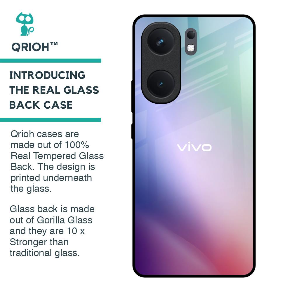 Abstract Holographic Glass Case for IQOO Neo 9 Pro