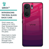 Wavy Pink Pattern Glass Case for IQOO Neo 9 Pro