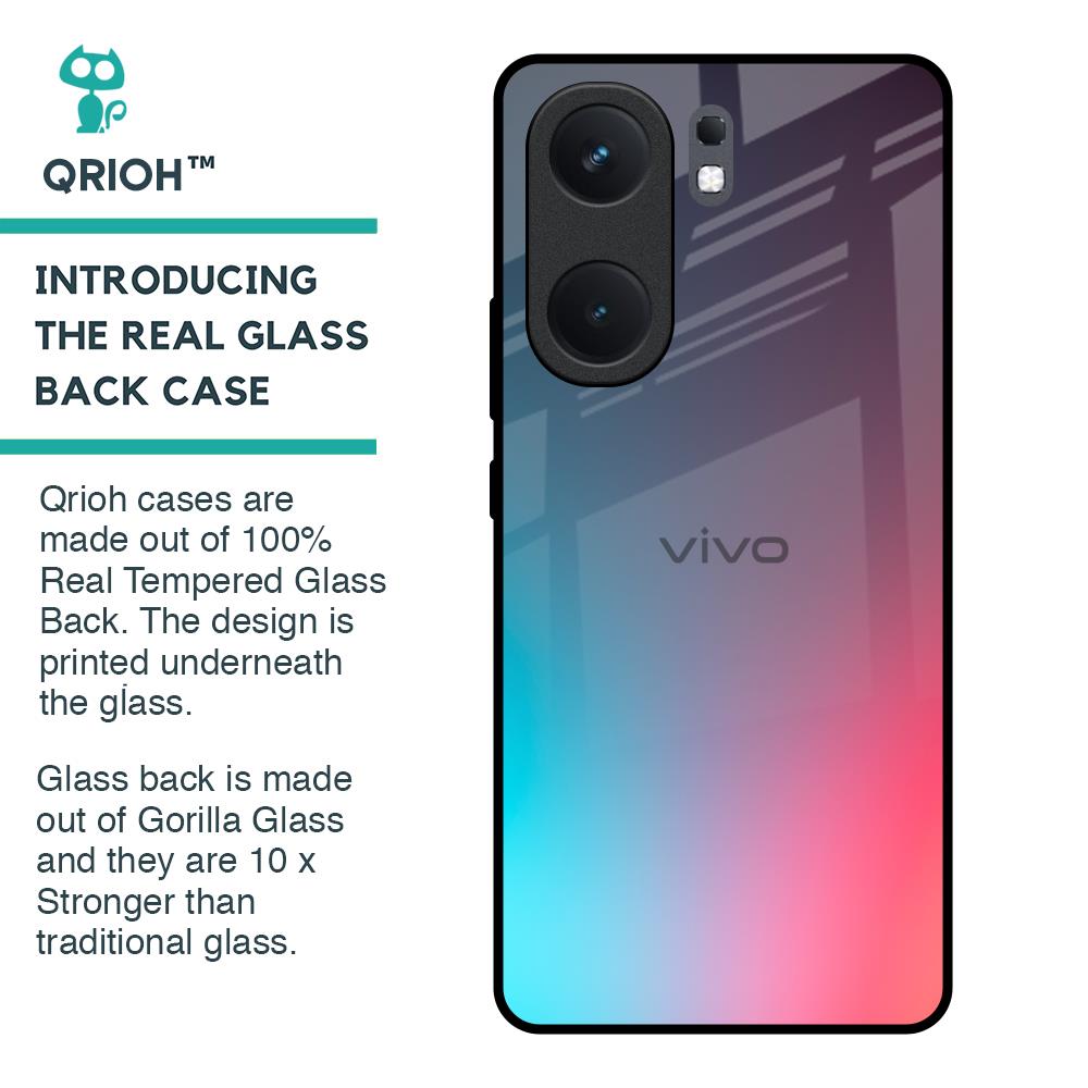 Rainbow Laser Glass Case for IQOO Neo 9 Pro