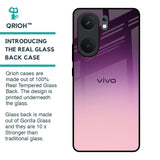 Purple Gradient Glass case for IQOO Neo 9 Pro