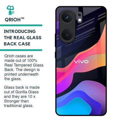 Colorful Fluid Glass Case for IQOO Neo 9 Pro