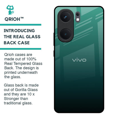 Palm Green Glass Case For IQOO Neo 9 Pro